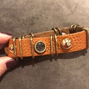 💥 Brown leather bracelet